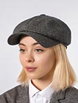Кепка FREDRIKSON арт. 3147-641/73 (серый / черный)